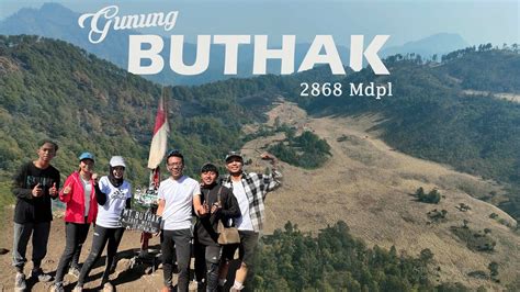 gunung buthak berapa mdpl